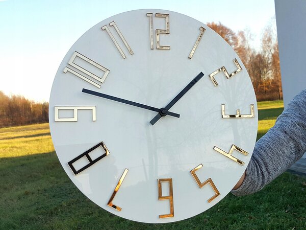 Nástěnné hodiny ModernClock vícebarevné 30 cm