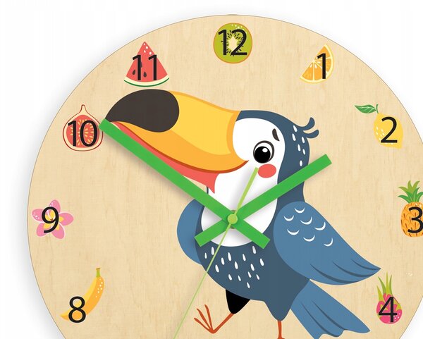 Nástěnné hodiny ModernClock vícebarevné 30 cm