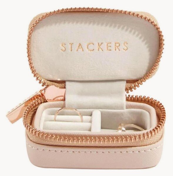 Malá cestovní šperkovnice Blush Pink Petite