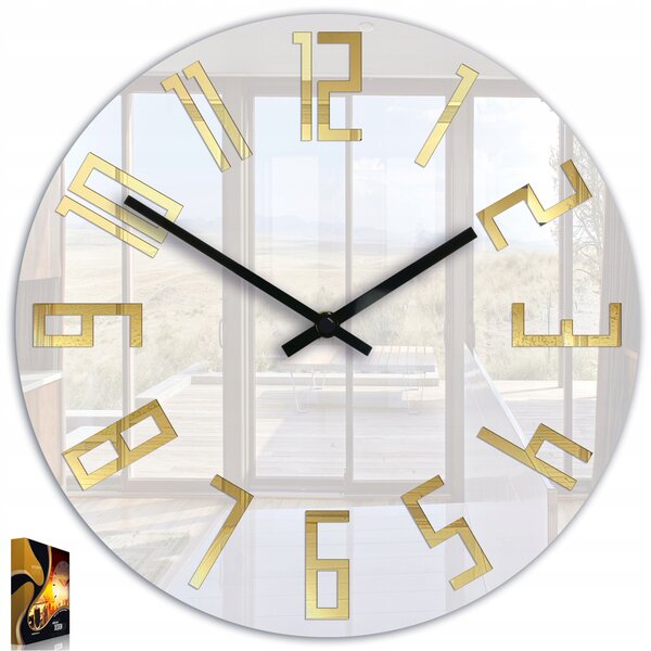 Nástěnné hodiny ModernClock vícebarevné 30 cm