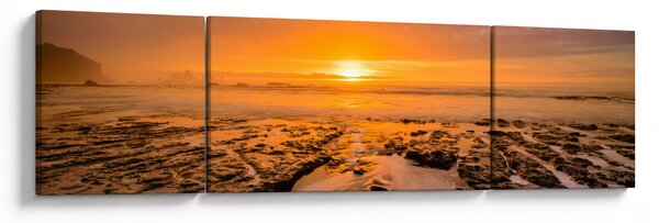 Obraz západu slunce (170x50 cm)