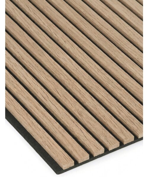 Dřevěný akustický panel, 2400 x 600 mm, B2BP004, dub