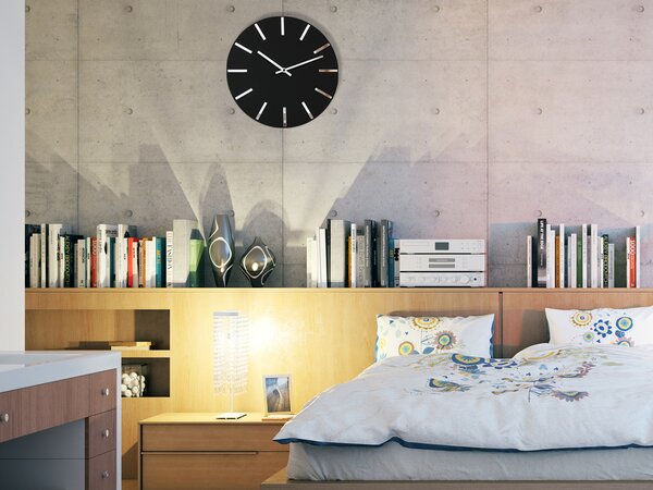 Nástěnné hodiny ModernClock vícebarevné 30 cm