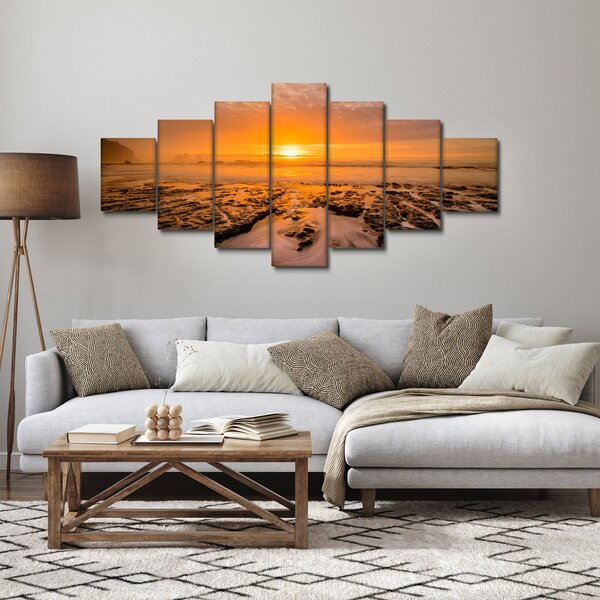 Obraz západu slunce (210x100 cm)