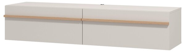 NÍZKÁ KOMODA, kašmírová, dub artisan, 154/32/41,5 cm Xora - TV stolky & komody pod TV