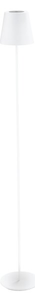 Livarno home Aku stojací LED lampa s USB a dotykovým stmívačem (bílá) (100388042002)