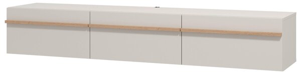 NÍZKÁ KOMODA, kašmírová, dub artisan, 192/32/41,5 cm Xora - TV stolky & komody pod TV