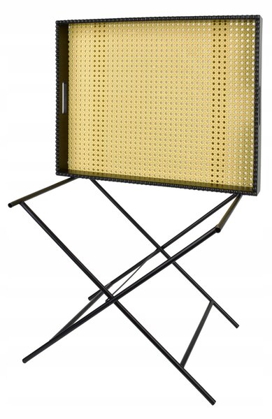 Konferenční stolek Mondex obdélníkový 48 x 38 x 40 cm černý