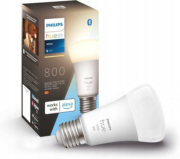 LED žárovka Philips Hue White E27 9 W