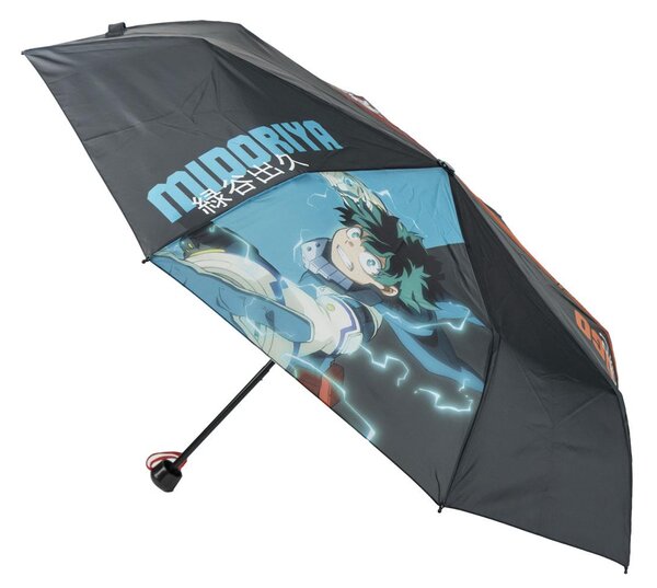 Skládací deštník MY HERO ACADEMIA Ø 97 cm, černý