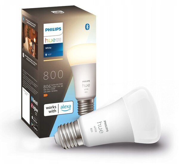 LED žárovka Philips Hue White E27 9 W