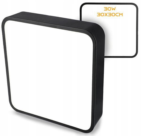 Stropní Svítidlo LED Smartled černé 30W moderní