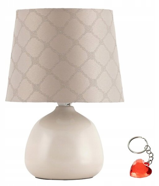 Rabalux Ellie 4380 noční lampa stolní béžová E14 26 cm IP20