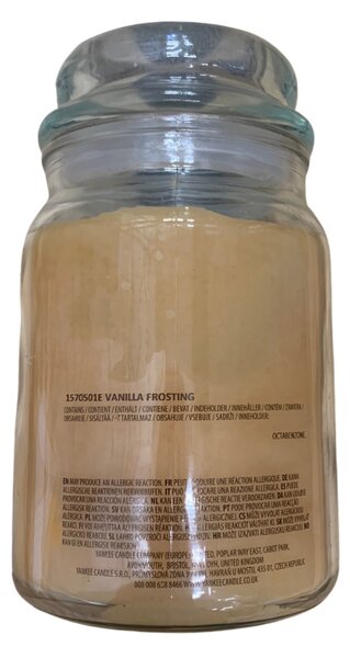 Parafínová vonná svíčka Vanilla Frosting Yankee Candle 1 ks
