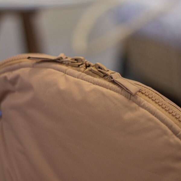 PETITE&MARS - Dětský fusak 4v1 COMFY Elegant Caramel/Beige hnědá