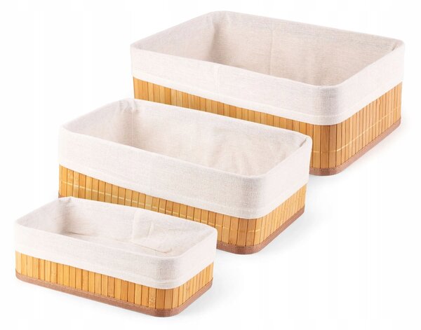 Úložný box set 3ks, Compactor Basket