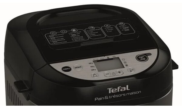 Tefal - Domácí pekárna PAIN&TRESORS 700W/230V černá