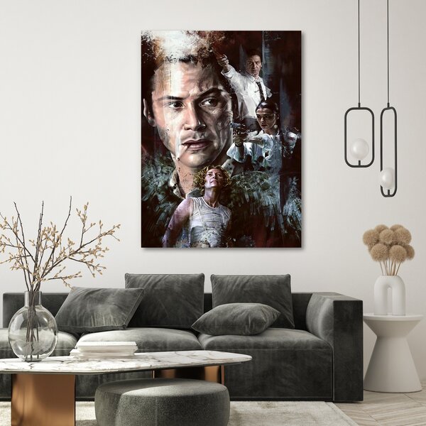Obraz na plátně Keanu Reeves je Constantine - Dmitry Belov Rozměry: 40 x 60 cm
