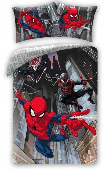 Sada povlečení Halantex Spider-Man 160 x 200 cm vícebarevná