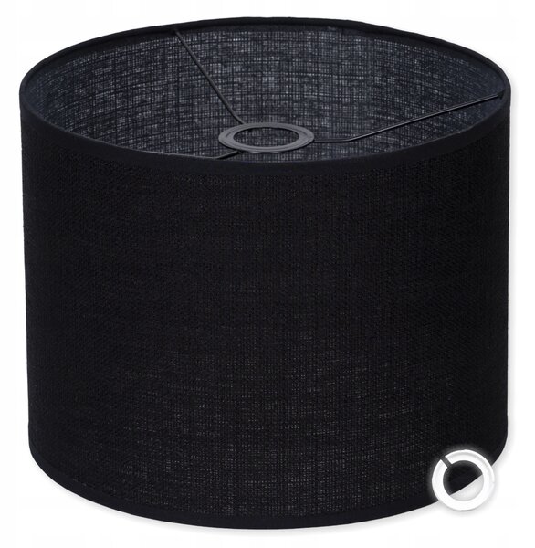Stínidlo Cerlux 30 cm E27 černé
