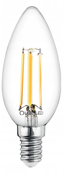 LED žárovka Lumiled E14 2,2 W 470 lm 4000 K 360° svíčka 10 ks