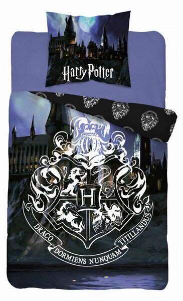 Povlečení pro mládež 140X200 HARRY POTTER hogwarts