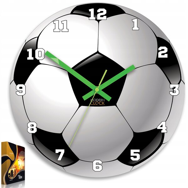Nástěnné hodiny ModernClock míč kulatý analogové vícebarevné
