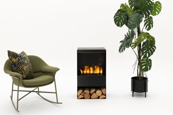 Planika STEAMY - Krb na vodní páru na dálkové ovládání 83x48 cm 125W/230V