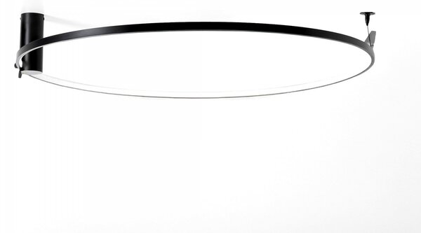 Zuma Line Stropní svítidlo závěsné kulaté LED 40W HORIK černé 89429-90BK