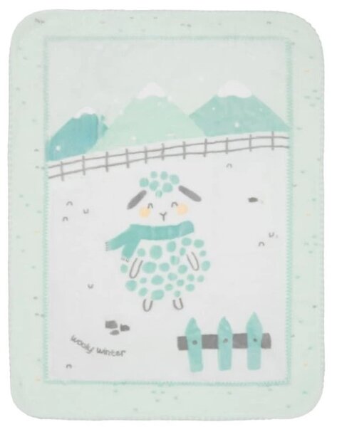 KikkaBoo Dětská deka Super Soft 140x110 cm Sleepy Sheep