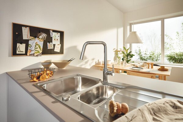 GROHE Eurosmart - Páková dřezová baterie, chrom 30619000