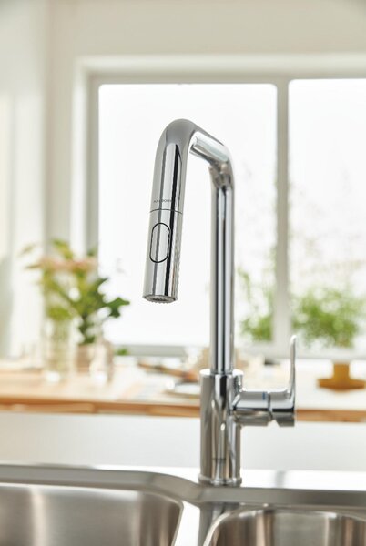 GROHE Eurosmart - Páková dřezová baterie, chrom 30619000