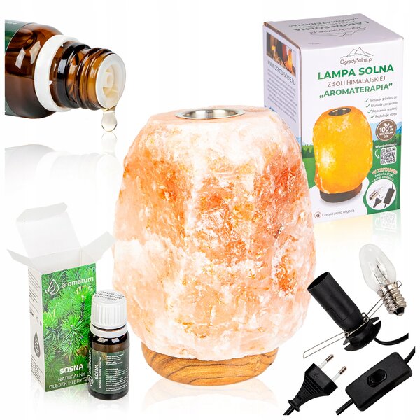 Solná lampa Ogrody Solne max. 4 kg napájení ze sítě