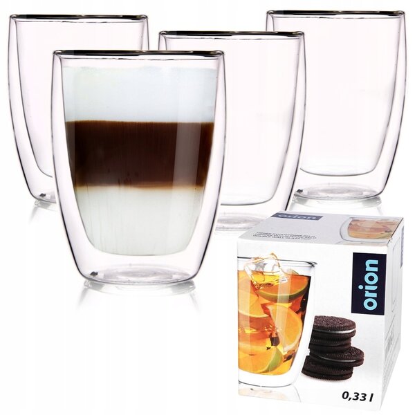 Sklenice na kávu Orion 330 ml 4 ks