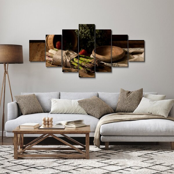Obraz chřestu na stole (210x100 cm)
