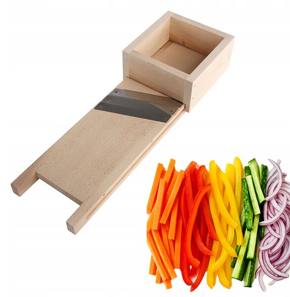 Kruhadlo na zelí 60cm, 3 nože, dřevěné