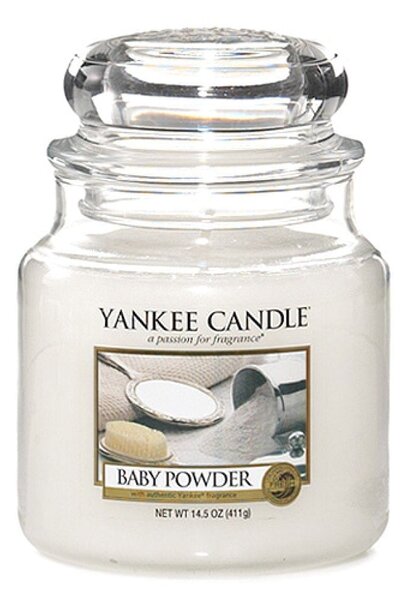Tradiční parafínová svíčka Baby Powder Yankee Candle 1 ks