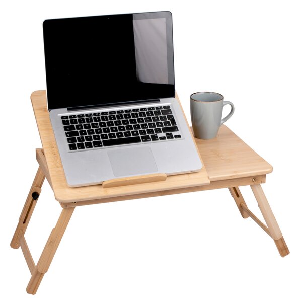 STŮL NA NOTEBOOK, hnědá, 53.5/34/27.5 cm - Online Only psací stoly, Online Only