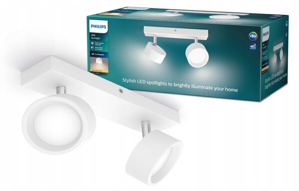 Stropní bodové svítidlo kulatý Philips bílé