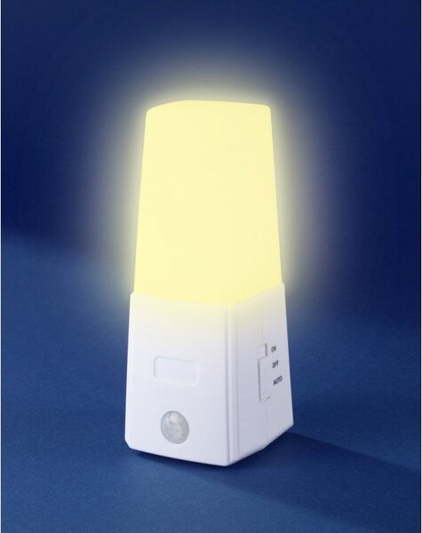 Noční lampa LED Maximex 5x13 cm bílá