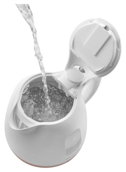 Sencor - Rychlovarná konvice 1 l 1100W/230V bílá/růžová