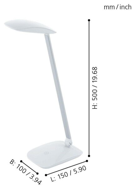 EGLO Stolní svítidlo CAJERO 95695