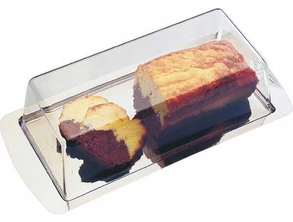 APS Servírovací tác s poklopem na královský chlebíček 33x16,5 cm