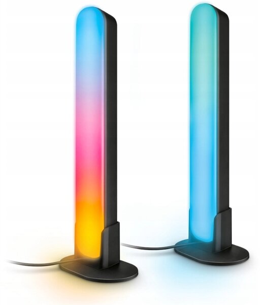 Herní LED lampa RGBIC Light Bar PHILIPS SMART WiFi Aplikace WiZ 2 ks