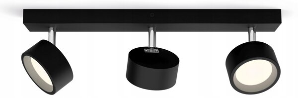 Stropní bodové svítidlo kulatý Philips černé