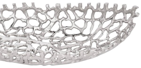 Eglo 427086 - SADA 2x Dekorační podnos KIMITSU 44/61 cm stříbrná