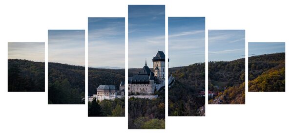 Obraz Karlštejnu (210x100 cm)