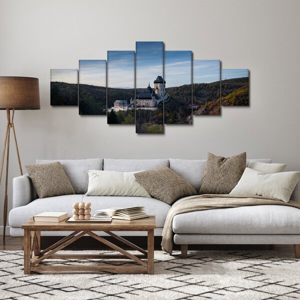 Obraz Karlštejnu (210x100 cm)