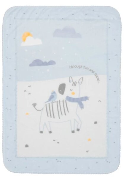 KikkaBoo Dětská deka Super Soft 140x110 cm Stripy Friends