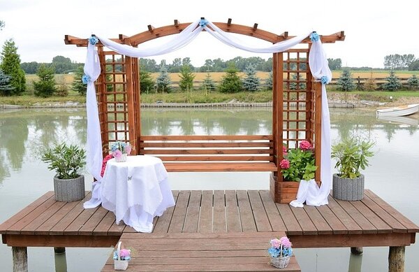 B&D Burchex Pergola s lavicí